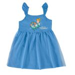 Malwee Kids - Vestido Tule Menina Azul