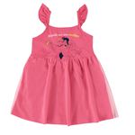 Vestido Infantil Manga Regata Clássicos Disney® Em Algodão Malwee Kids