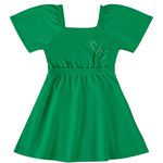 Vestido Verde Corações Malwee