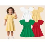 Vestido Vermelho Corações Malwee