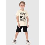 Conjunto Infantil Menino Adventure Em Algodão Malwee Kids Laranja