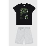 Conjunto Infantil Menino Virtual Fun Space Em Algodão Malwee Kids