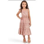 Conjunto Infantil Menina Folhagens Colorittá Rosa
