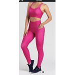 Legging Estampa Lisa Rosa Pink