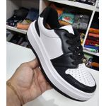 Tênis Vizzano Casual Feminino - Branco+Preto