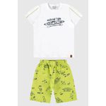 Conjunto Infantil Menino Weekend Plan Em Algodão Malwee Kids