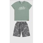 Conjunto Infantil Menino Weekend Plan Em Algodão Malwee Kids
