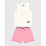Conjunto Infantil Menina Regata Em Ribana Malwee Kids