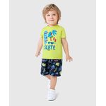 Conjunto Infantil Menino Estampa Skate Com Aplique Interativo Malwee Kids