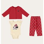 Conjunto Menina Body Calça e Colete - Minnie - Malwee Kids