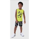 Conjunto Infantil Menino Fun! Stay Free! Em Algodão Malwee Kids