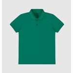 Camisa Polo Infantil Menino Peitilho Frontal Em Algodão Malwee Kids