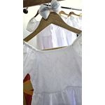 Vestido Infantil Decote Quadrado Em Laise Algodão Malwee Kids