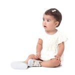 Conjunto Infantil Menina Manga Babado Em Viscose Malwee Kids