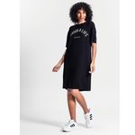 Vestido Curto Em Molecotton Rovitex Preto