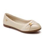 Sapatilha Menina Klin Princesa Kids Off White Pérola 