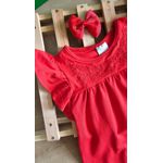 Vestido Carinhoso Bordado