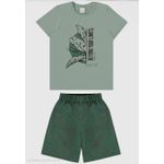 Conjunto Infantil Menino Beyound Your Limits Em Algodão Malwee Kids
