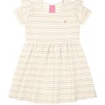 Vestido Infantil Kamylus Estampado - Off White