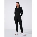 Calça legging térmica peluciada feminina