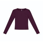 Blusa básica canelada Marialicia