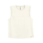 Blusa Feminina Em Moletinho Marialícia Bege