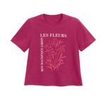 T-Shirt Feminina Estampada Marialícia Rosa