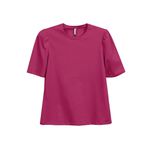 Blusa Feminina Meia Malha Marialícia Rosa