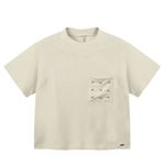 Blusa Feminina Pérolas Marialícia Cinza
