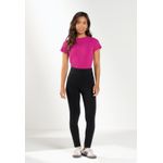 Blusa Canelada Preta Marialicia