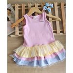 Vestido tule Carinhoso