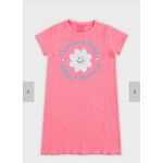 Vestido Kamylus Infantil Positive and Happy Rosa