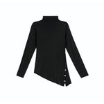Blusa em Malha de Viscose Preta