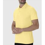 Camisa Polo Básica Masculina Peitilho Frontal Em Algodão