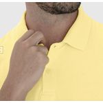 Camisa Polo Básica Masculina Peitilho Frontal Em Algodão