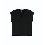 Conjunto Sublime Moletinho Feminino Blusa e Calça Malha Premium Preto