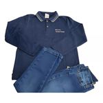 Conjunto Menino Polo Jeans Malwee Carinhoso 