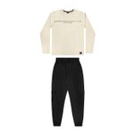 Conjunto Juvenil Menino Camiseta Elian Beats Preto
