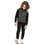 Conjunto Infantil Menino Blusão Texturizado Elian Azul