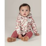 Conjunto Casaco Matelassê Infantil Menina - Mundi