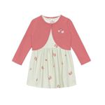 Conjunto Vestido e Bolero Infantil Brandili