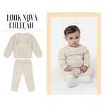 Conjunto Blusão e Calça Infantil 