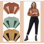 Blusa Moletom Cereja Rosa Camel