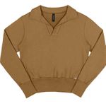 Blusa Moletom Polo Camel