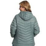 Jaqueta puffer feminina plus size
