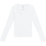 Blusa Básica Feminina Manga Longa Cotton Light