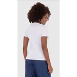 Blusa Básica Feminina Decote V Em Algodão
