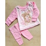 Conjunto Blusão E Legging Bebê Menina Brandili Baby