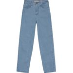 Calça Feminina Mom Bolso Funcional Em Jeans Com Elastano