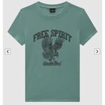 T-Shirt Feminina Slim Free Spirit Brave Soul Em Algodão - ENFIM